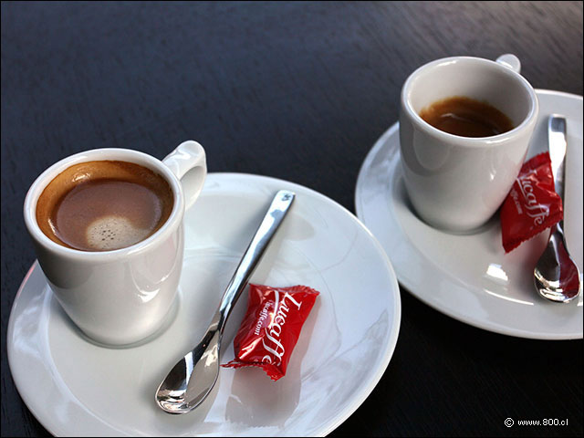 Espresso y ristreto Lucaffe