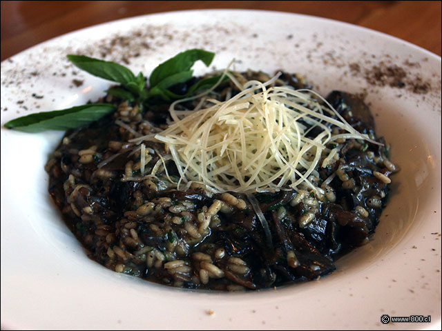 Risotto ai Funghi con arroz arboreo - Trattoria Rita - Parque Arauco