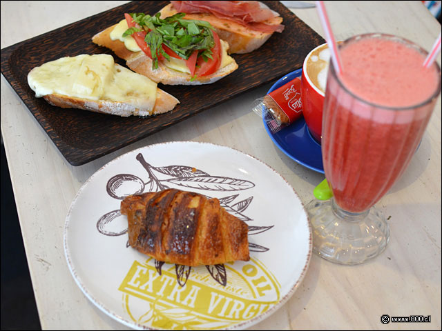 Detalle desayuno - Quiltro