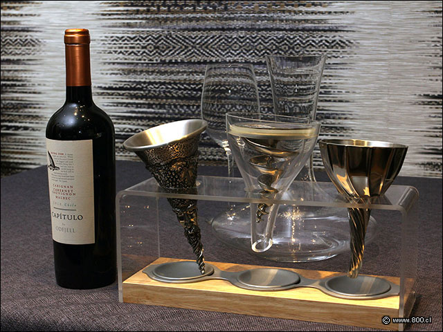 Tres tipos de oxigenados para el vino - Terran�e (Hotel Intercontinental)