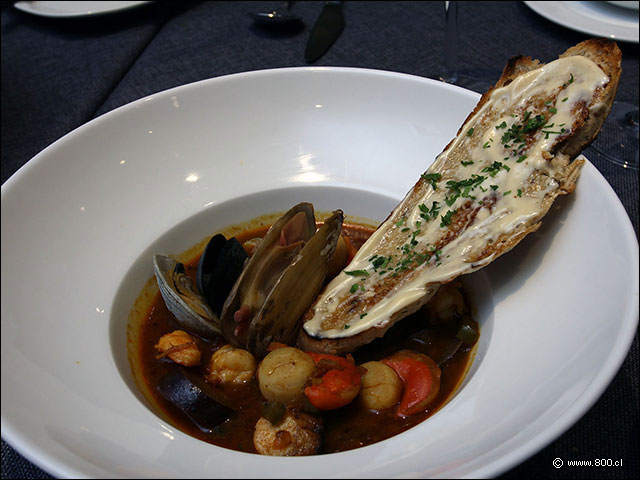 Sopa BUlabesa - Terran�e (Hotel Intercontinental)