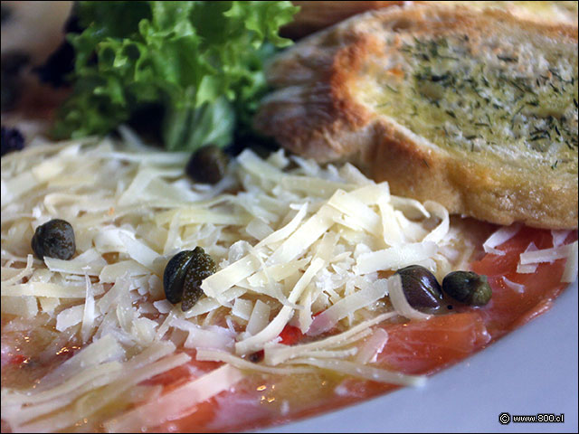 Carpaccio de Salmn - Le Fournil - Lastarria