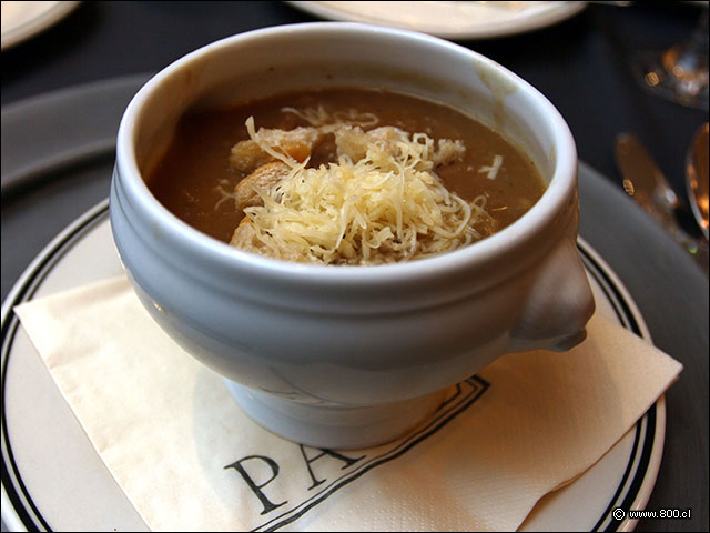 Sopa de Cebolla en Paul - Paul Restaurante (Parque Arauco)