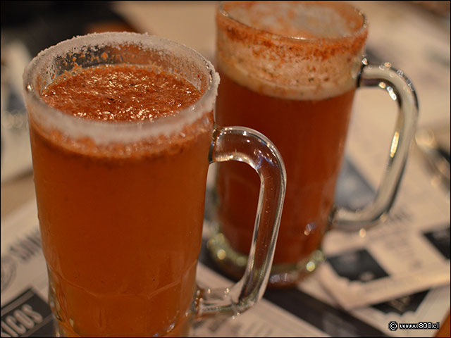 Michelada Merken Y Sangre de María - Jos Ramn 277 (Lastarria)