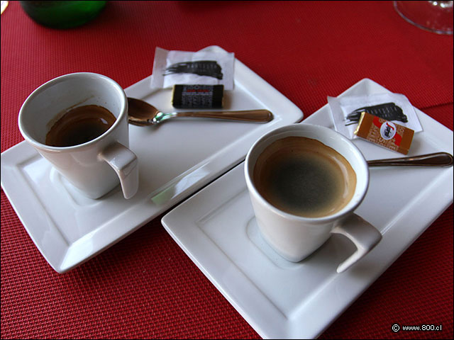 Caf� espresso y ristretto - Bautista Gourmet