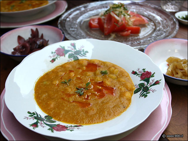 Porotos con mazamorra - Bistr Castillo Rojo (ex Cabildo)