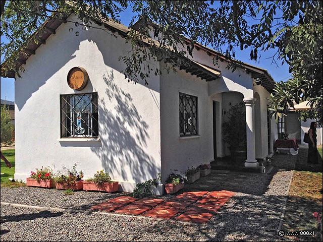 La casa y patio del Zinfandel - Zinfandel - Via TerraMater