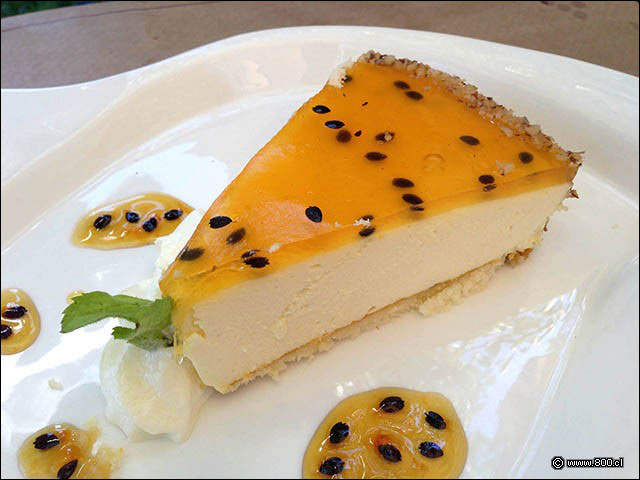 Cheesecake de Maracuy - Zinfandel - Via TerraMater