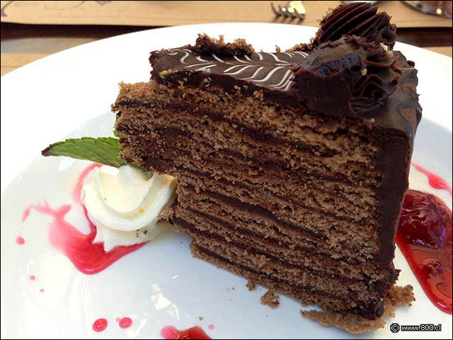 Torta de chocolate - Zinfandel - Via TerraMater