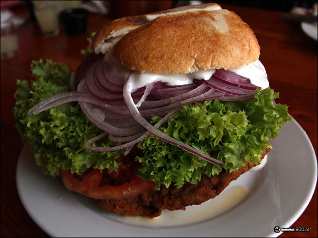 Sndwich de escalopa - La Fuente Reina