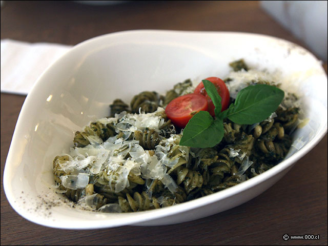 Espirales al pesto