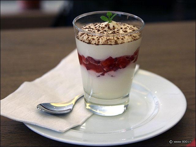 Crema de Fragola - Vapiano (Mall Parque Arauco)