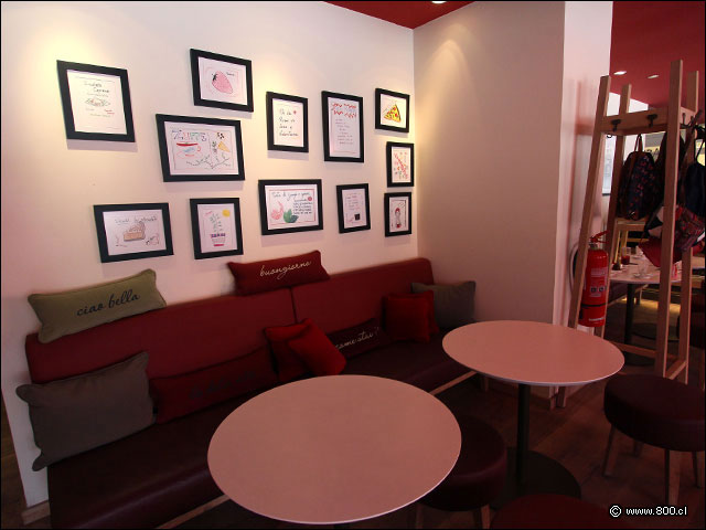 Otras mesas del caf de Vapiano - Vapiano - Mall Parque Arauco