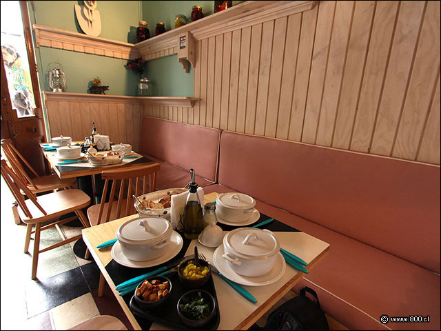 El comedor interior de La Sopera - La Sopera