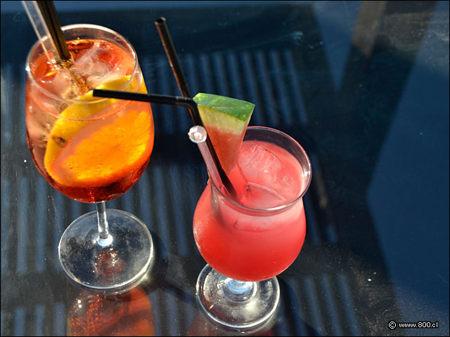 Aperol Spritz y Sanvod - Acqua