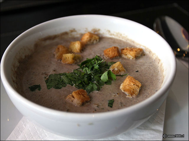 La potente crema de champi�ones de Jimmy's - Jimmy�s