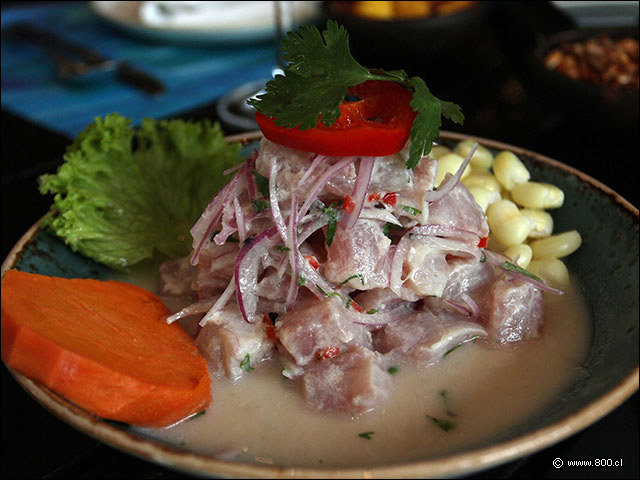 Cebiche clsico de Corvina - La Mar (Cebichera)