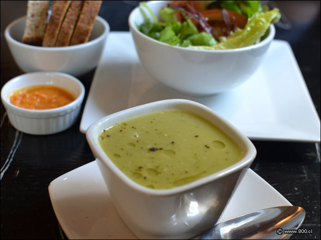 Crema de Arvejas en  Verde que te quiero Verde