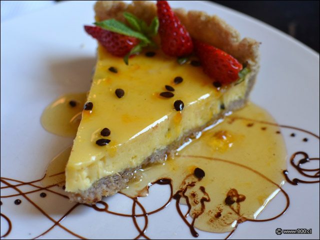 Increible el Cheese Cake de Maracuyá en  Verde que te quiero Verde - El Verde, que te quiero verde