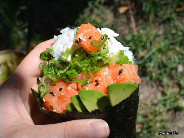 Temaki de Salmn de Yokono Agustinas - Yokono (Agustinas)