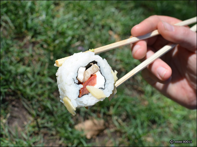 Roll veggie almendras  - Yokono (Agustinas)