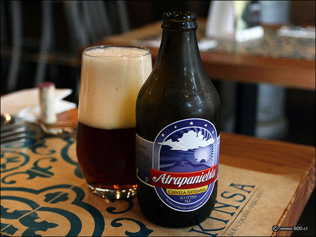 Cerveza artesanal Atrapaniebla - Kinsa