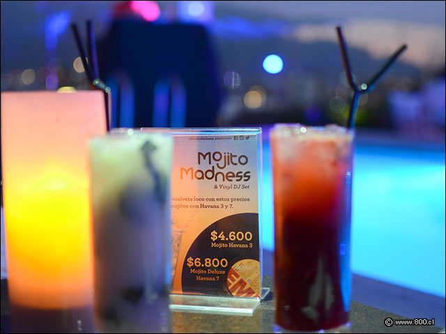 Mojito Chirimoya y Fresa - Tramonto Bar & Terrace