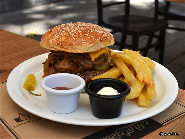 Hamburguesa Morenita - La Antojera