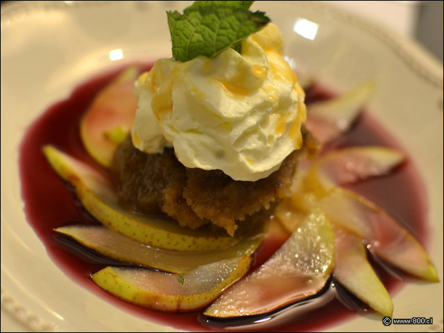 Delicioso postre Borrachita - Espacio Grgola