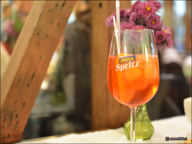 Aperol Spritz en Café de la Candelaria