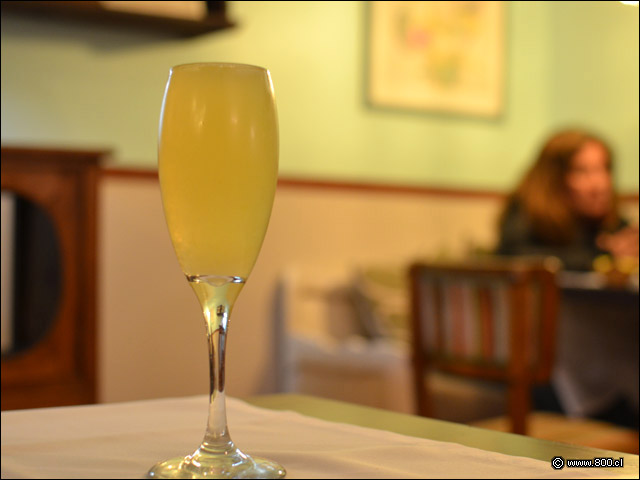 Chardonnay Sour en Café de la Candelaria
