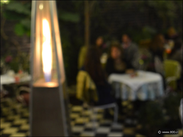 El acogedor patio de Café de la Candelaria - La Candelaria