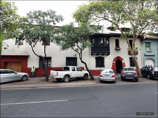 Fotos del clásico restaurante Ana María cerca del Club Hípico, enero 2016