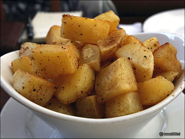 Papas salteadas para acompaar - El Ancla - Providencia