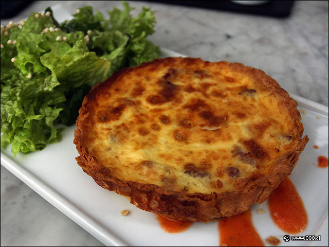 El clsico Quiche Lorraine - Castillo Forestal