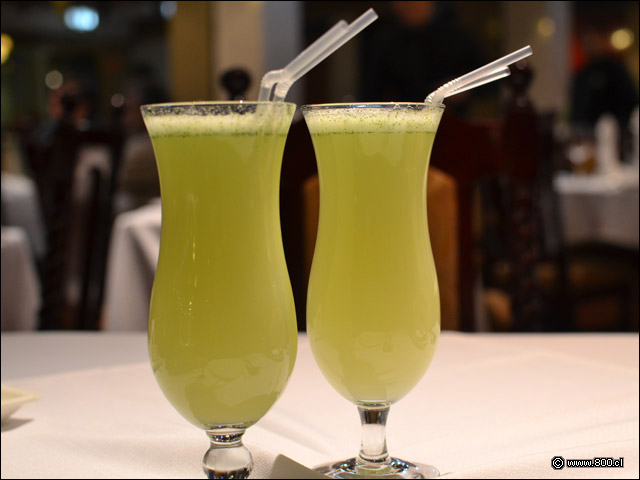 Limonada Menta y Limonada Jengibre en PDA - Palacio Danubio Azul (PDA)