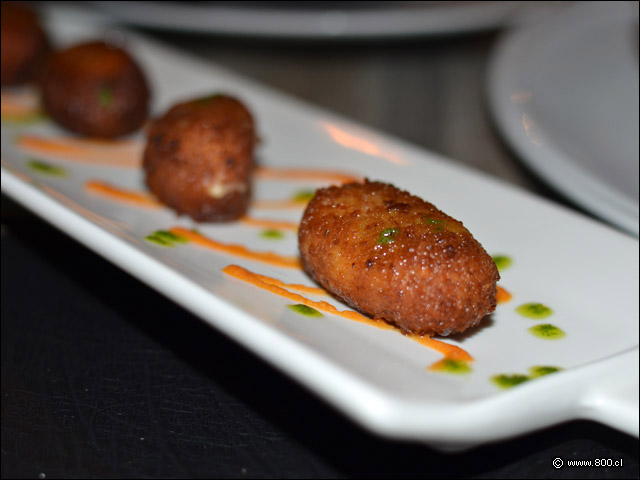 Croquetas de Serrano en Barandales - Barandales