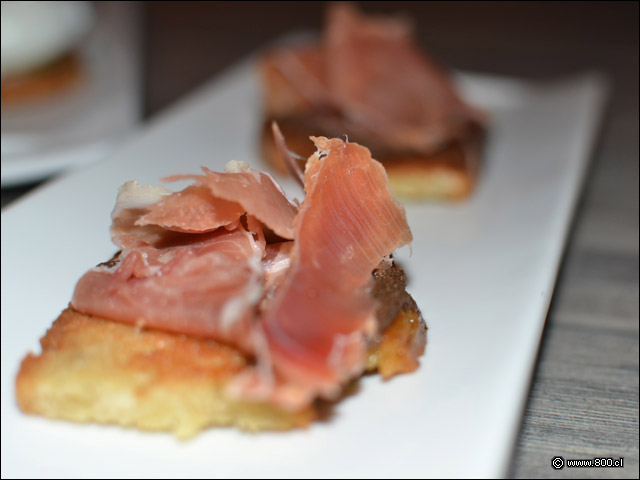 Tapitas de Serrano en Barandales - Barandales