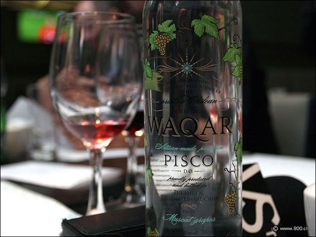 Pisco Waqar de bajativo - The Garden