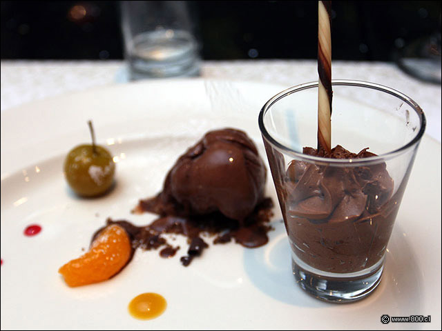 Mousse de chocolate - The Garden