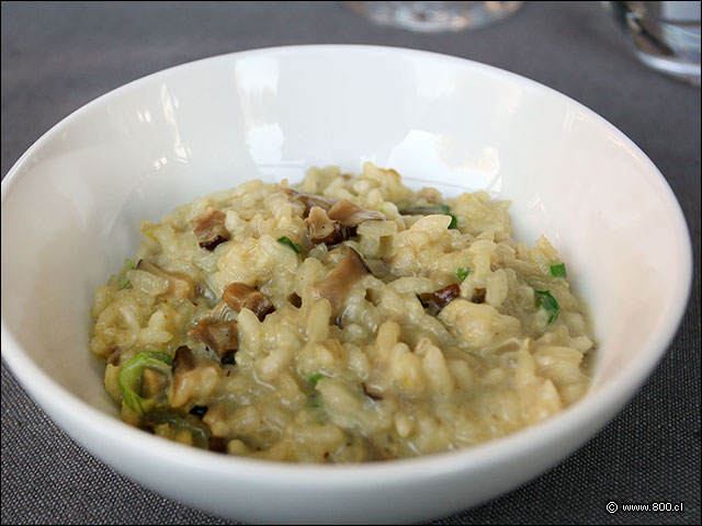 Risotto de championes de acompaamiento