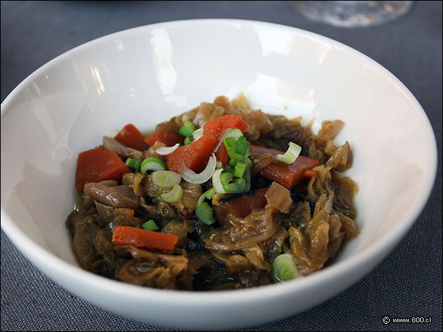 Ensalada de algas de acompaamiento