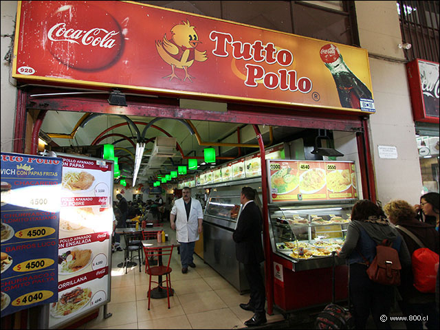 Entrada al Tutto Pollo - Tutto Pollo (Portal)