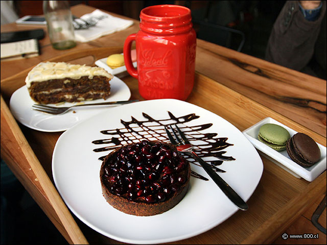 Tarta de granadas - Caf del 10