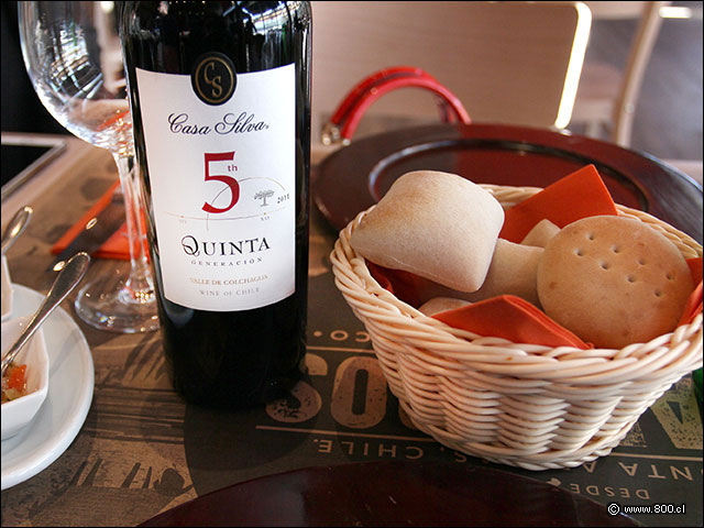 Quinta Generaci�n, ensamblaje de Casa Silva para maridar - Carneros