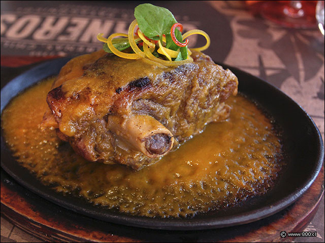 Garr�n de Cordero Magall�nico asado al horno - Carneros