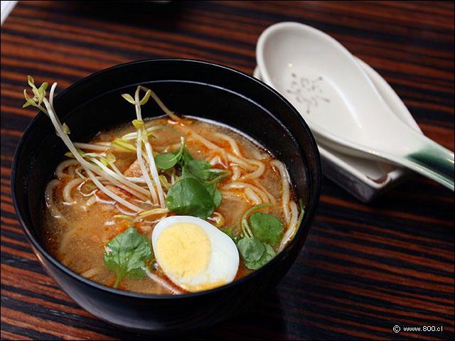 La sabrosa sopa Ramen de Matsuri - Matsuri - Mandarin Oriental Santiago