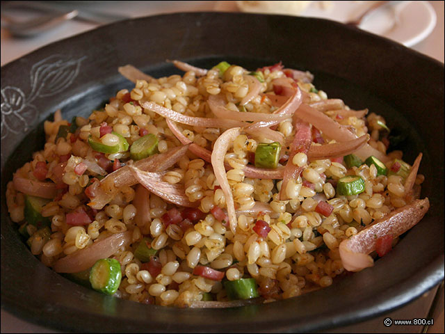 Ensalada de mote de acompaamiento