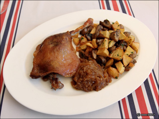 Confit de canard - Baco Vino y Bistro