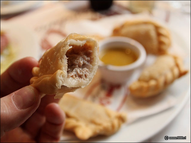 Empanaditas fritas - Fuente Chilena - Pedro de Valdivia